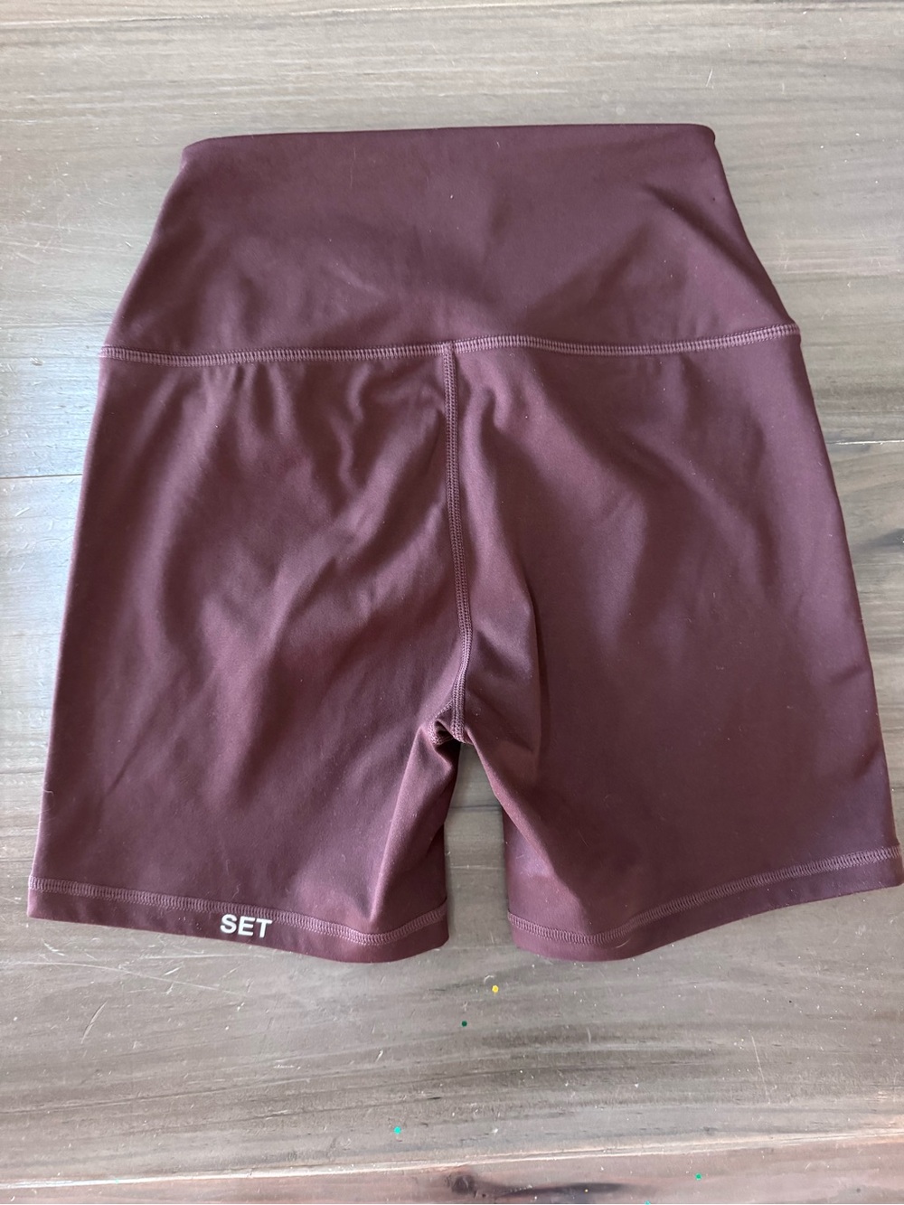 Set Active Luxform Biker Shorts Women’s S Chocolate Brown High Waist